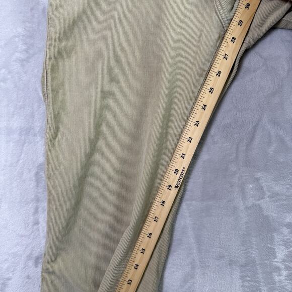Polo Jeans RL Company Corduroy Pants Women's 14x30 (17.5 Waist) Tan Pockets - Picture 7 of 15